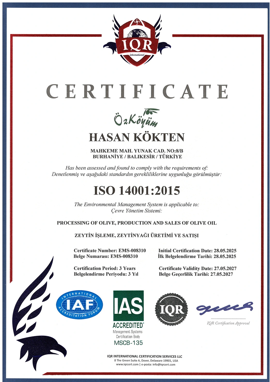 ISO 14001