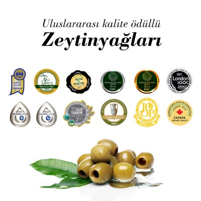 Naturel Sızma Erken Hasat Soğuk Sıkım Zeytinyağı 1 LT thumb