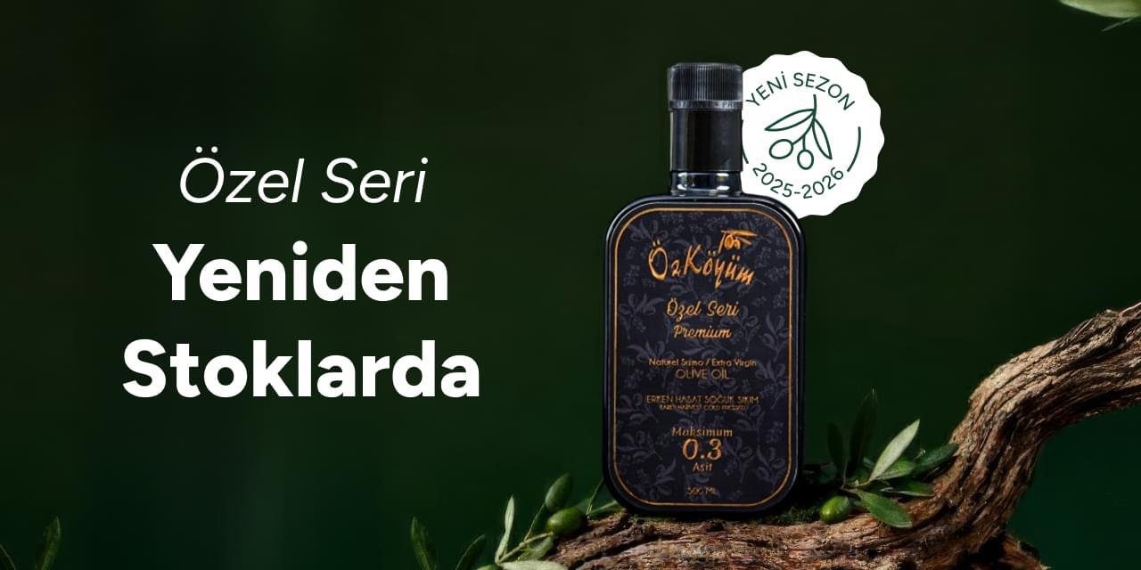 Soğuk Sıkım Zeytinyağı