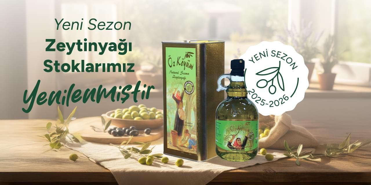 Yeni Sezon Zeytinyağı Erken Hasat Soğuk Sıkım Zeytinyağı