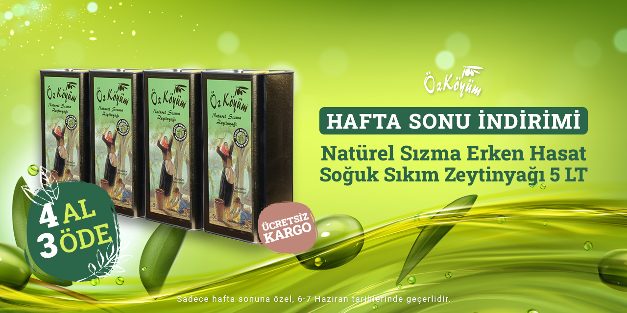 Naturel Sızma Zeytinyağı