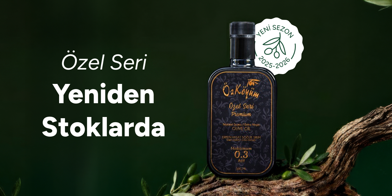 Soğuk Sıkım Zeytinyağı