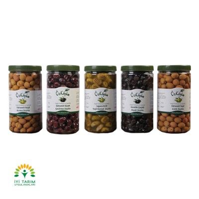 Gemlik Duble Yağlı Sele Siyah Zeytin 1 KG thumb