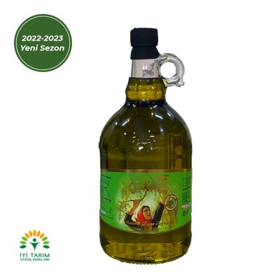 Naturel Sızma Erken Hasat Soğuk Sıkım Zeytinyağı 1.5 LT - Tombul Şişe