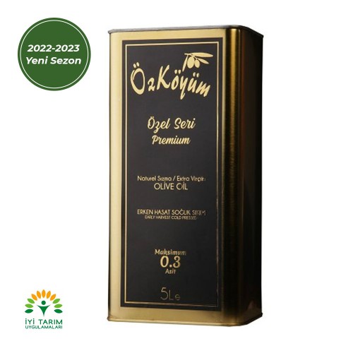 Öz Köyüm Premium Zeytinyağı - Özel Seri 5 LT