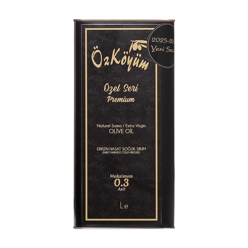 Öz Köyüm Premium Zeytinyağı - Özel Seri 5 LT