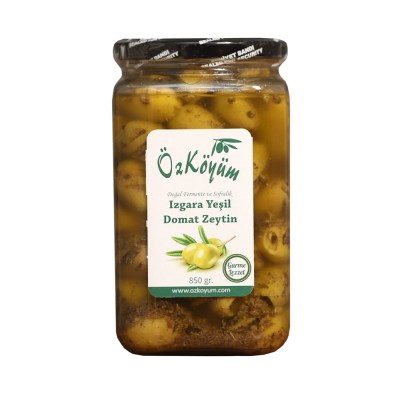 Izgara Zeytin 850 GR Cam Kavanoz