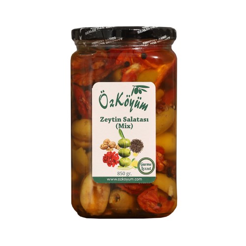 Öz Köyüm Zeytin Salatası (Mix) 850 GR