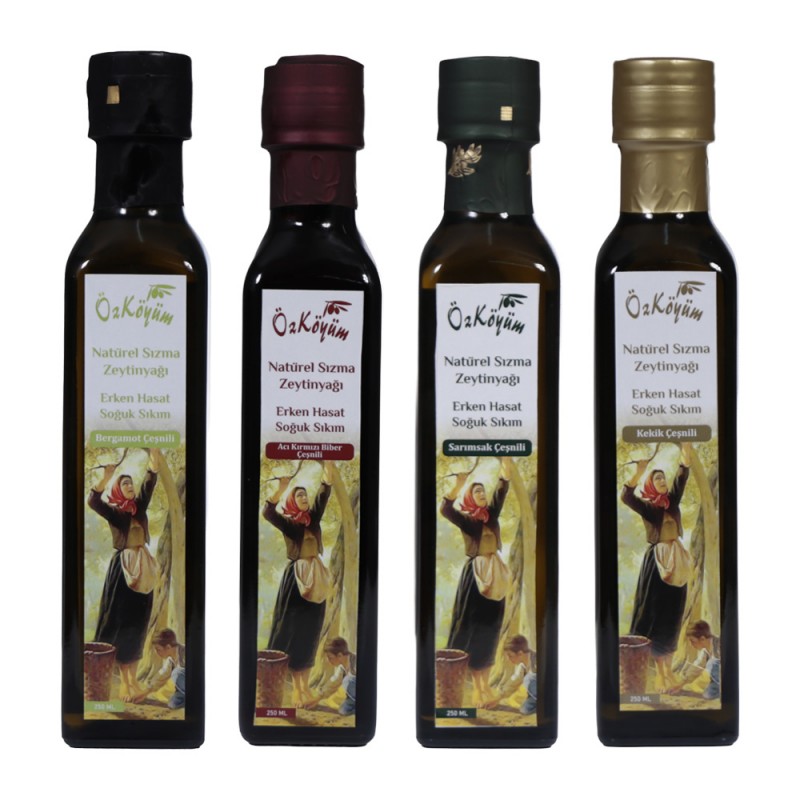 Kekik Çeşnili Zeytinyağı 250 ML