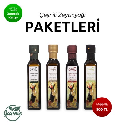 Çeşnili Zeytinyağı Paketi