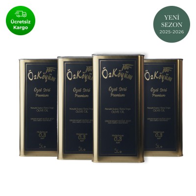 Özel Seri (Premium) Zeytinyağı 4 x 5 LT