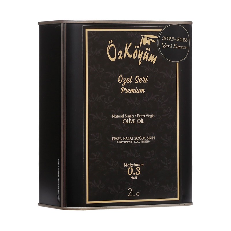 Öz Köyüm Premium Zeytinyağı - Özel Seri 2 LT
