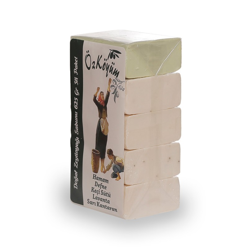 Zeytinyağı Sabunu Seti 625 Gr (5’li Paket)