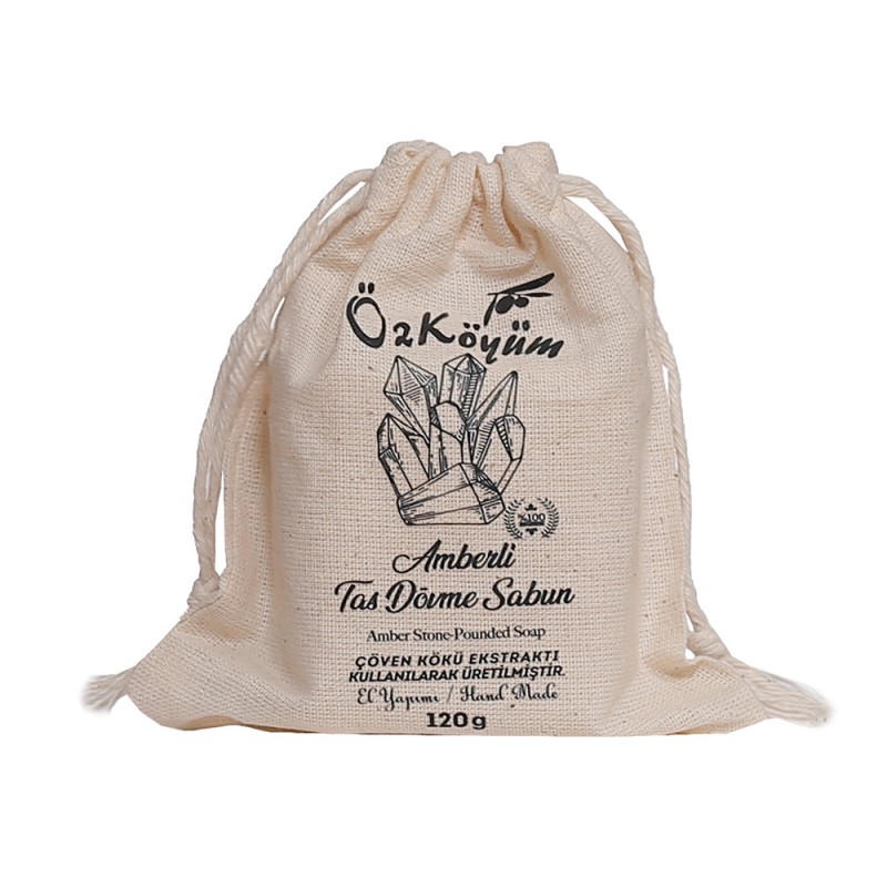 Taş Dövme Zeytinyağı Sabunu 120 Gr (Amber)