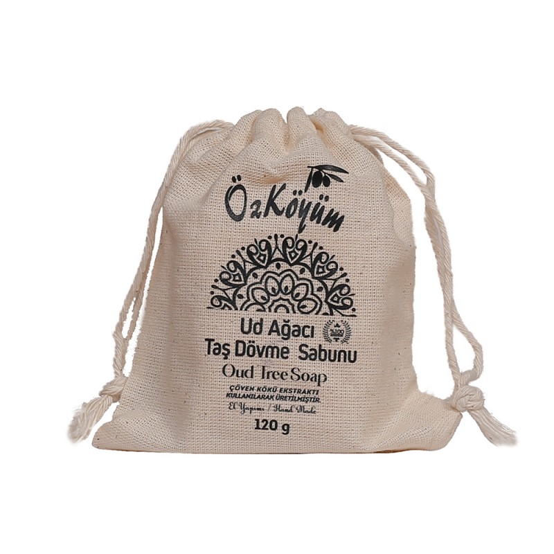 Taş Dövme Zeytinyağı Sabunu 120 Gr (Ud Ağacı)