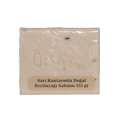 Sarı Kantaronlu Doğal Zeytinyağı Sabunu 125 Gr